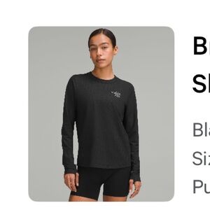 Lululemon Breathable Running Long-Sleeve
Shirt